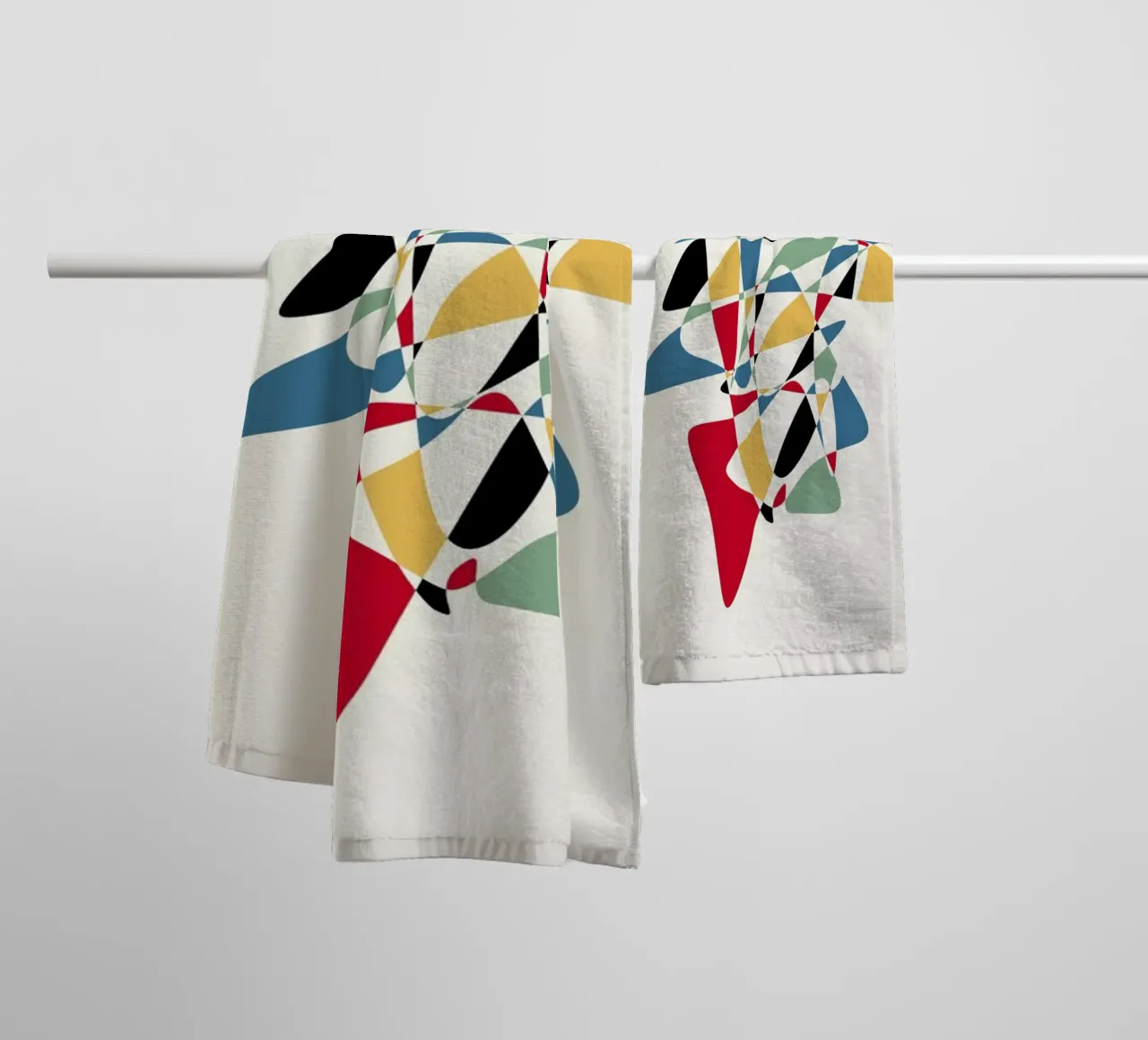 Abstract asciugamano da bagno da The Poster Kid