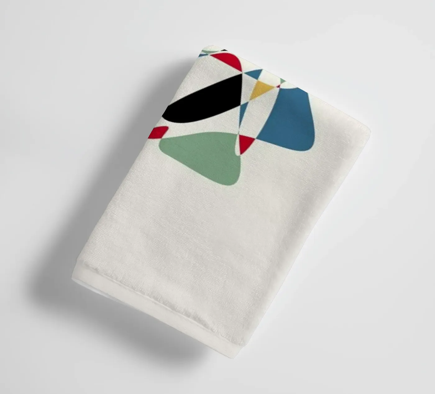 Abstract badhanddoek van The Poster Kid