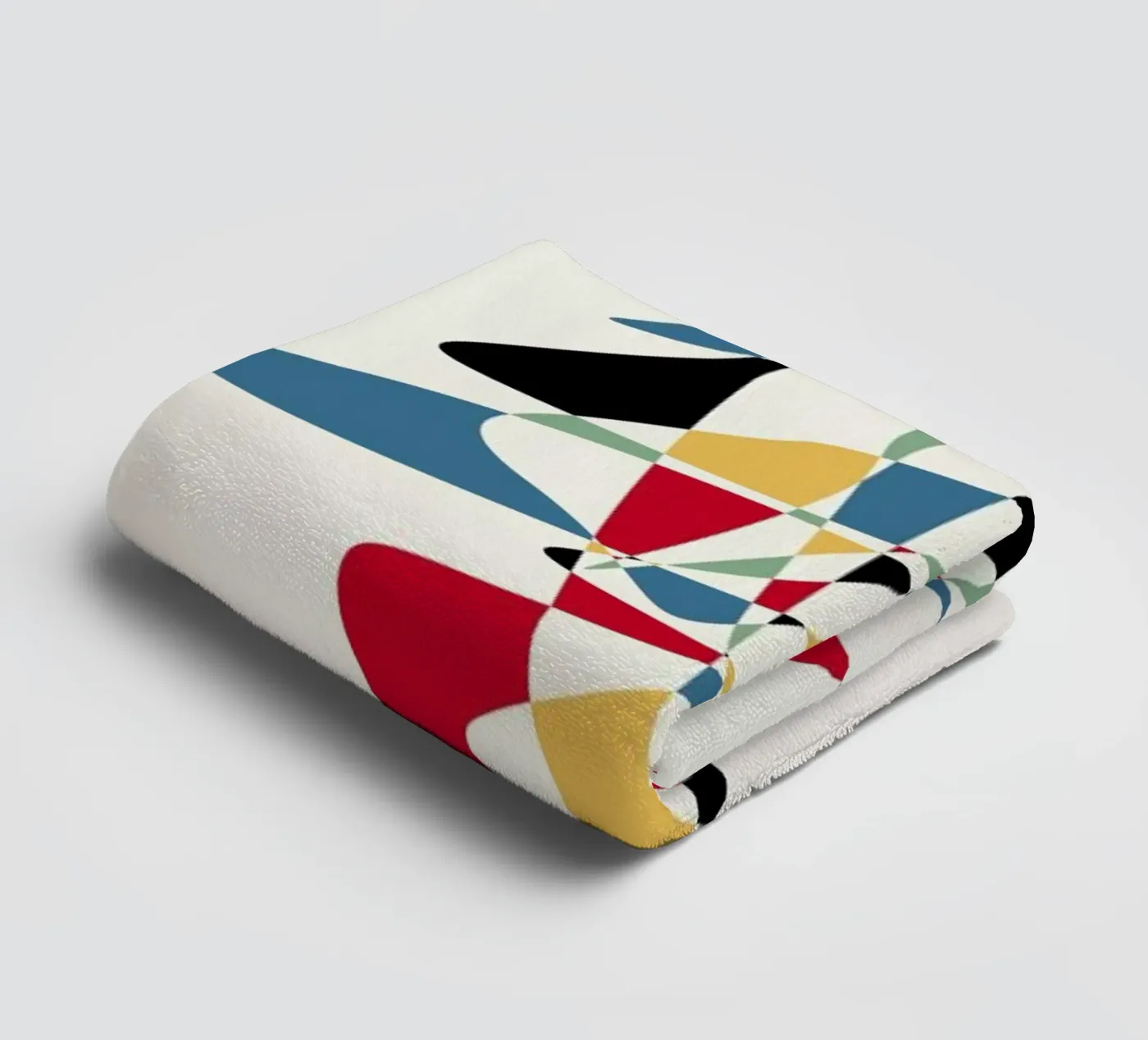 Abstract badhanddoek van The Poster Kid