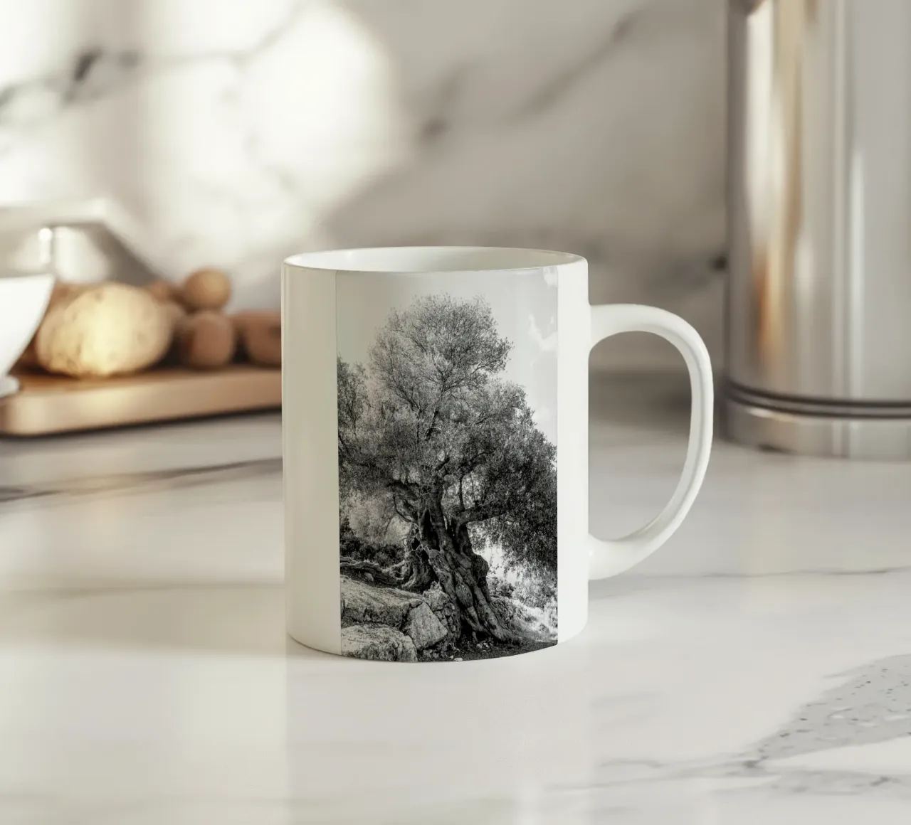 Olea tazza in ceramica da Shot By Clint