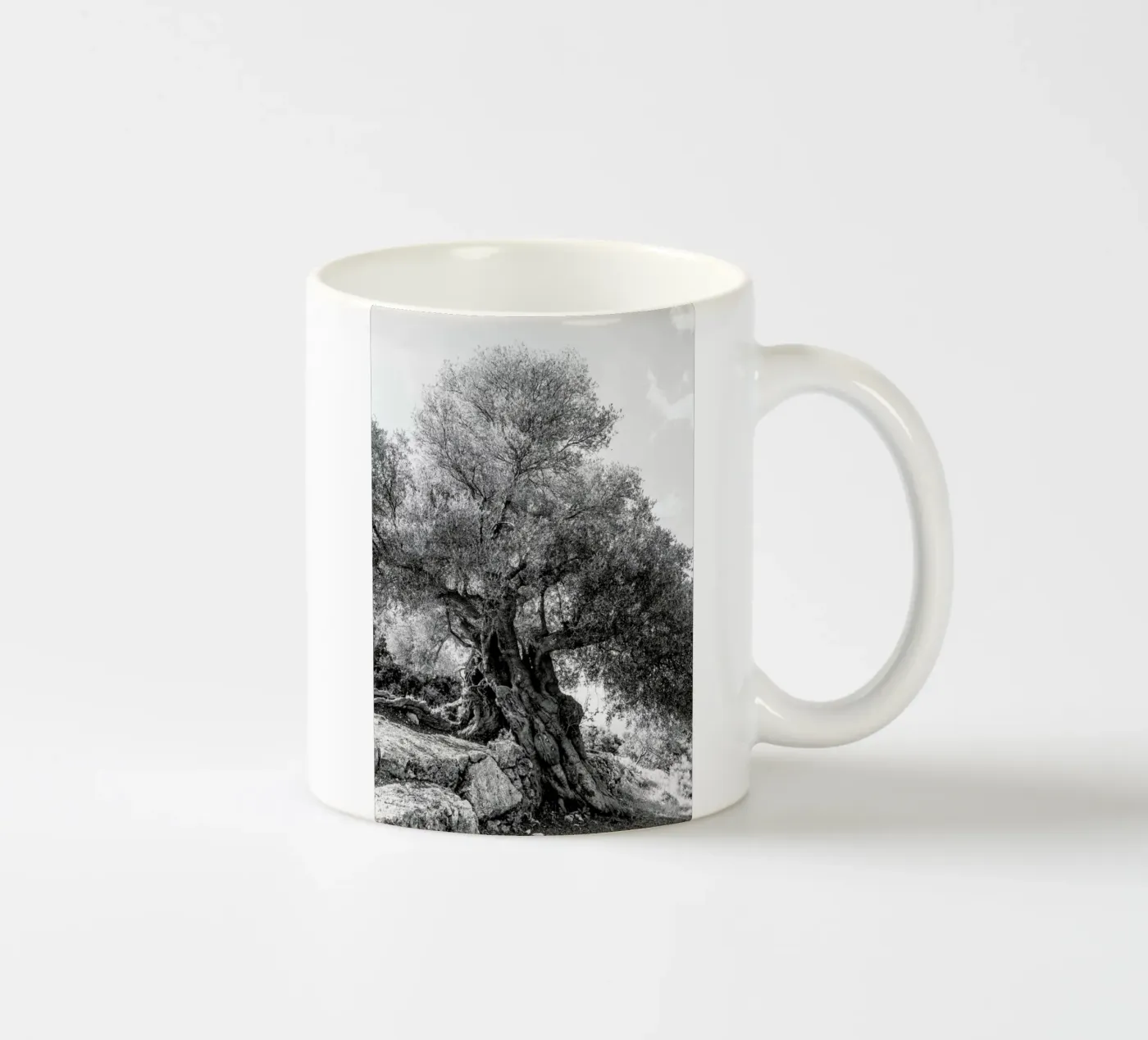 Olea ceramic mug by Shot By Clint