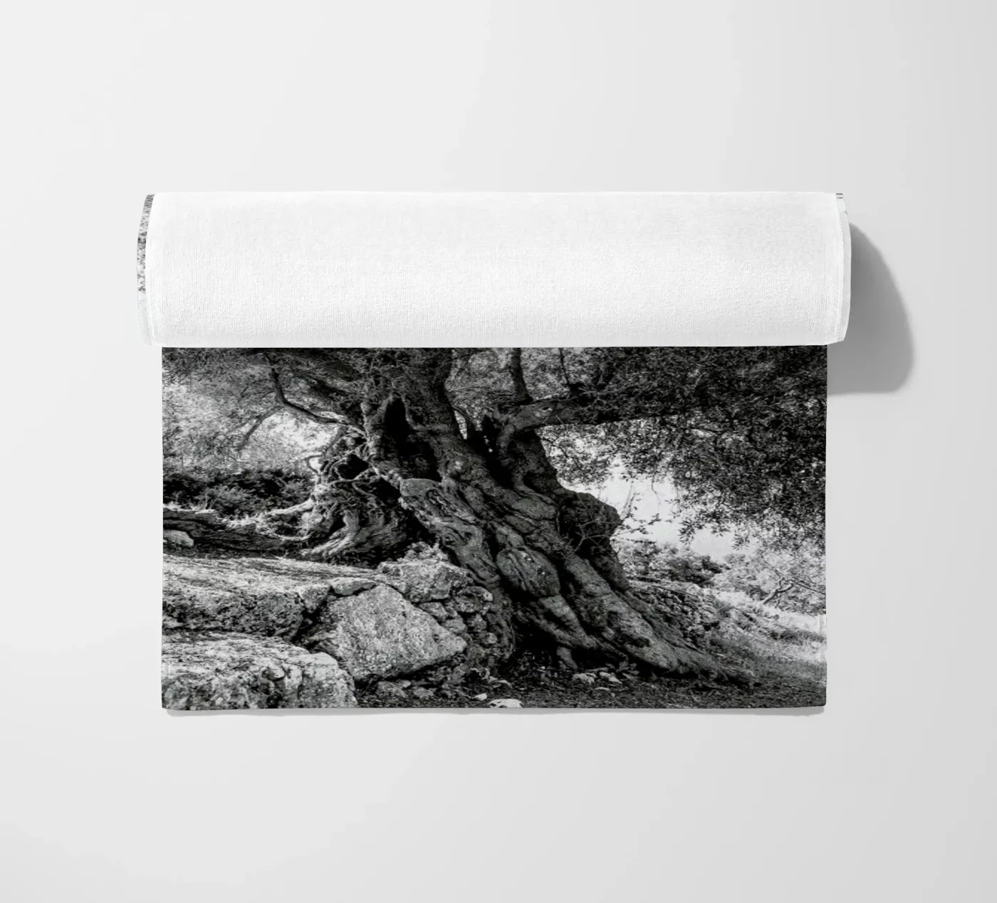 Olea strandhanddoek van Shot By Clint