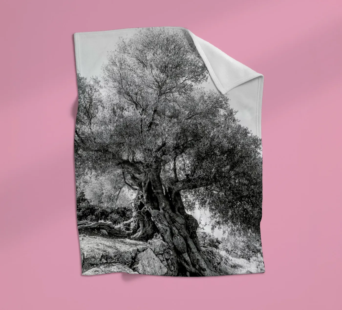 Olea fleece blanket by Shot By Clint
