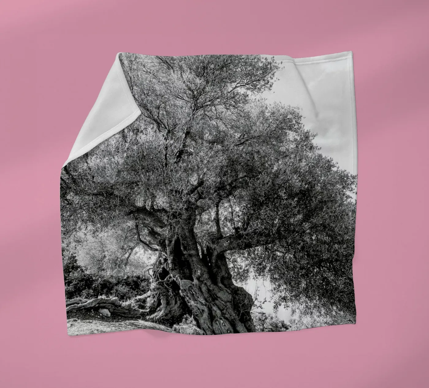 Olea Fleecedecke von Shot By Clint