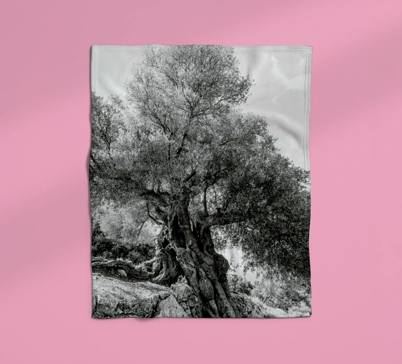 Olea Fleecedecke von Shot By Clint