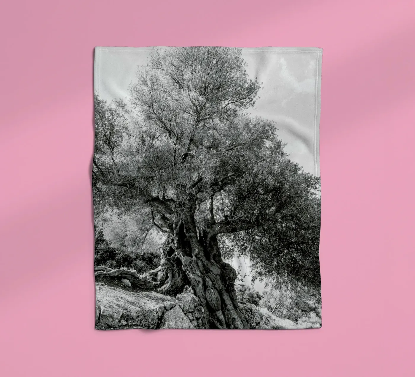 Olea fleece blanket by Shot By Clint