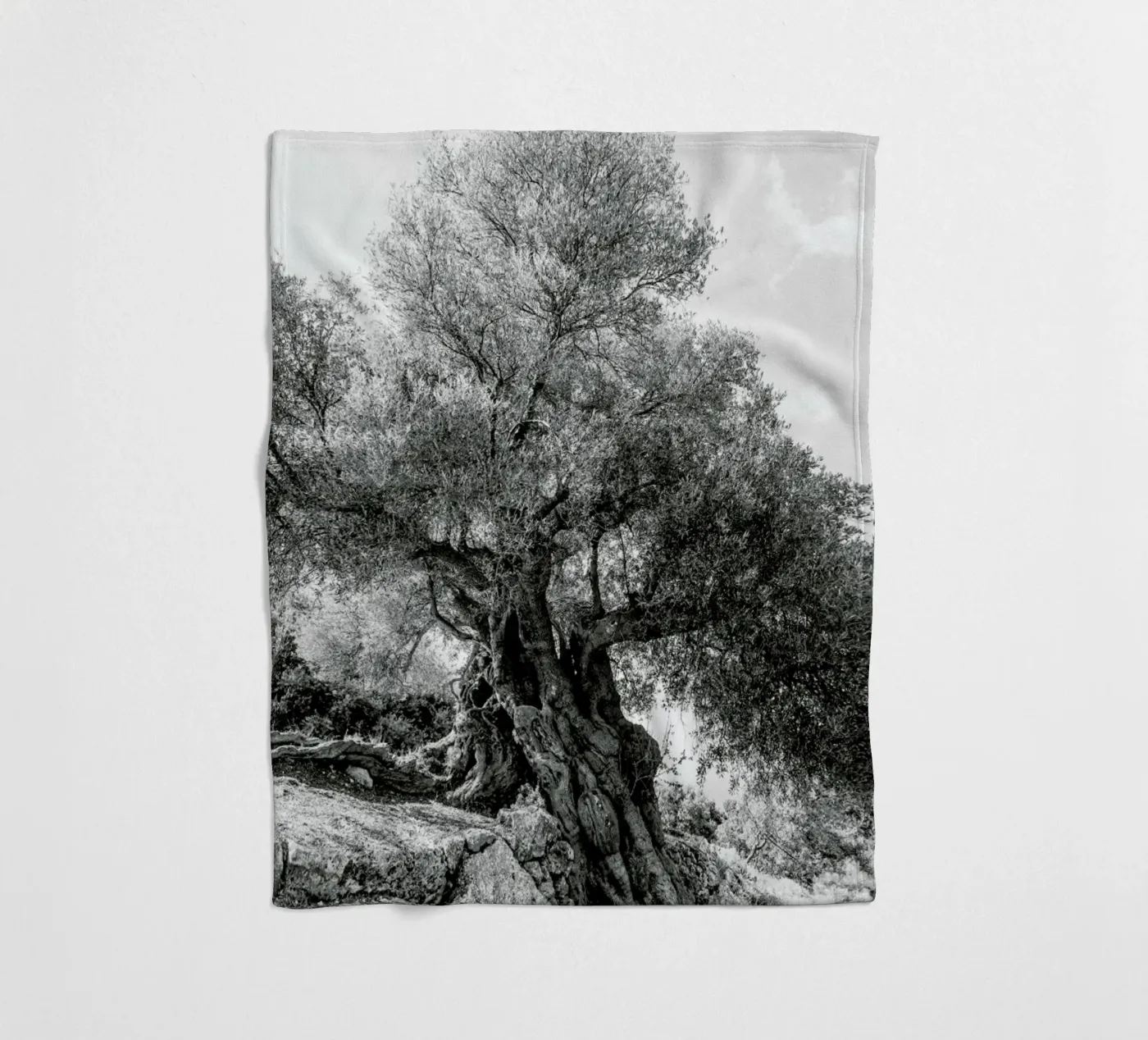 Olea Fleecedecke von Shot By Clint