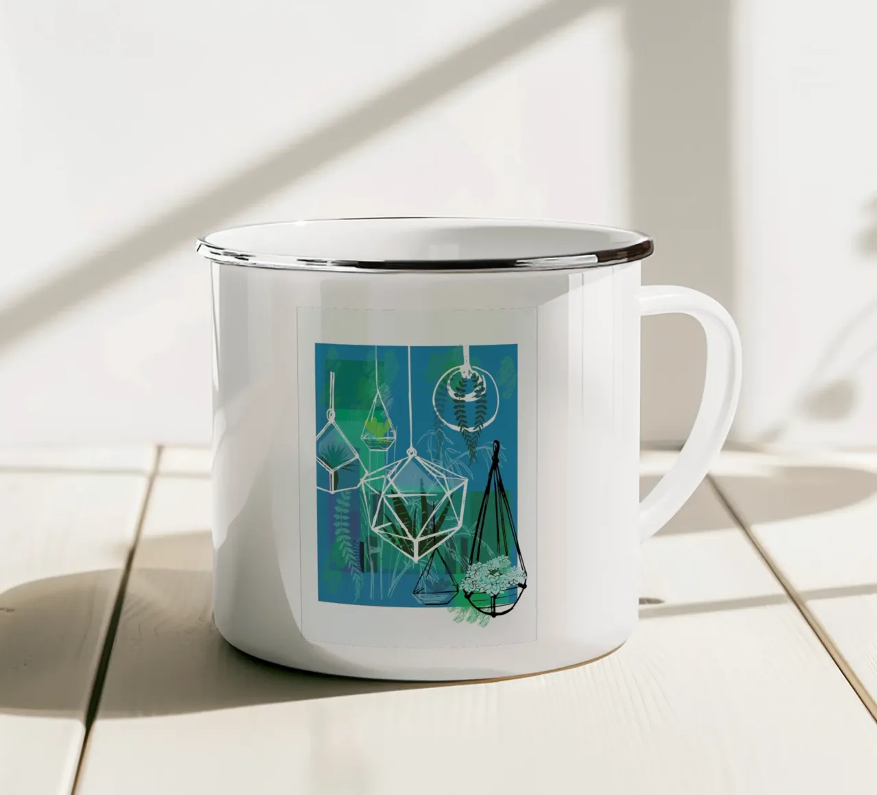 House of Plants tazza in smalto da Rocket68