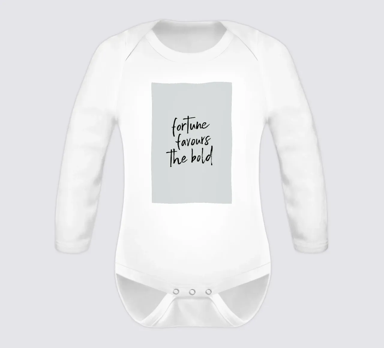 The Bold long-sleeve baby romper by Studio One