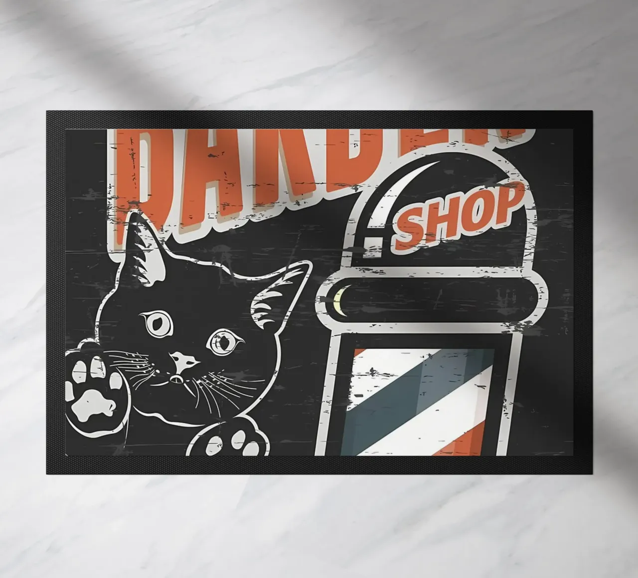 Barbiere nero zerbino da Monique A Hooper