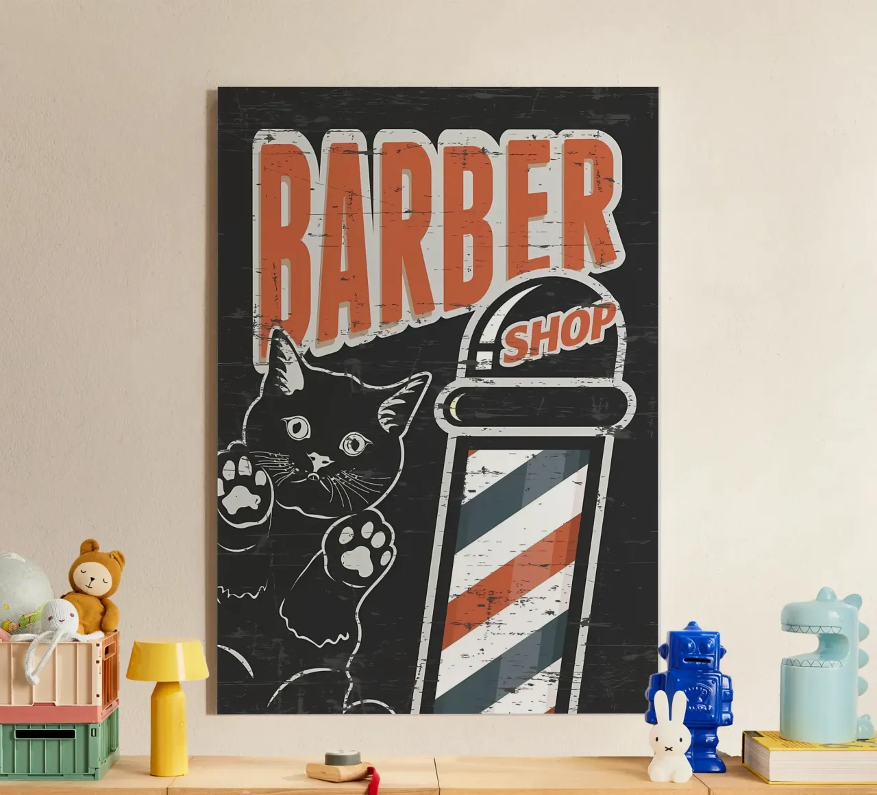 Barbiere nero plexiglass da Monique A Hooper