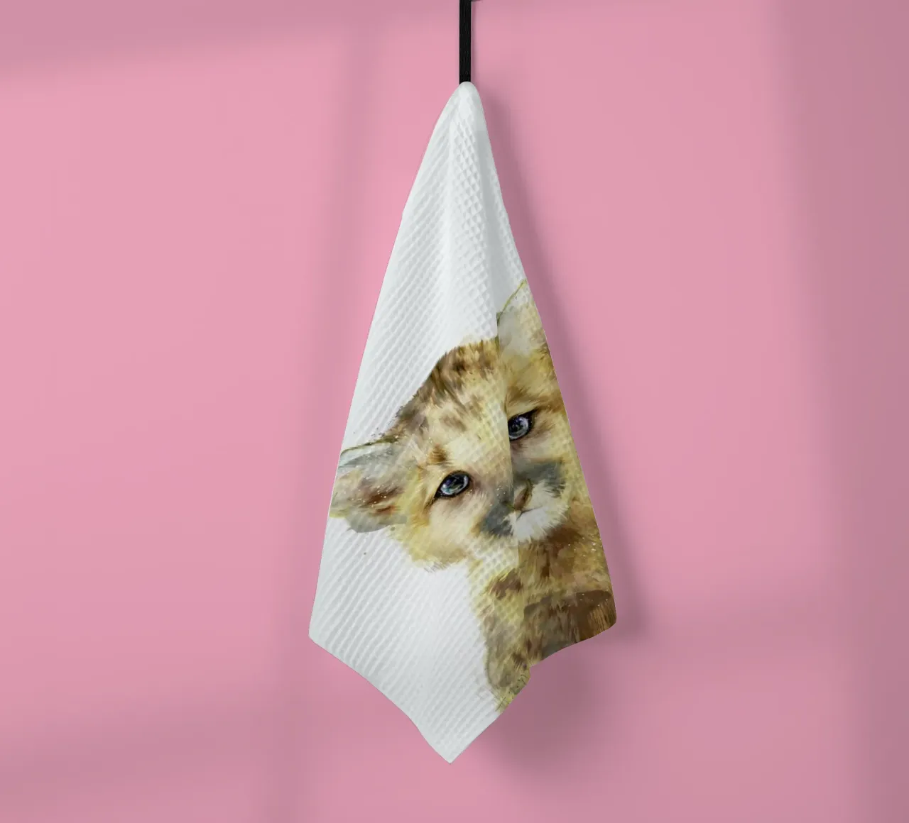 Little Mountain Lion canovaccio da cucina da Amy Hamilton