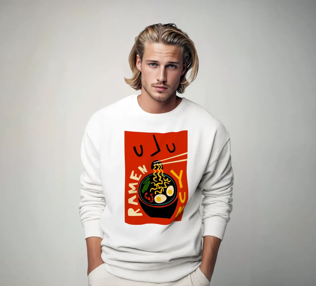 Yum Ramen sudadera de Fox & Velvet