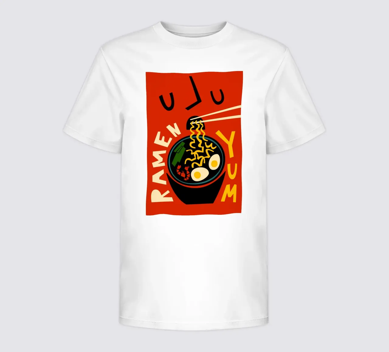 Yum Ramen kinder t-shirt van Fox & Velvet