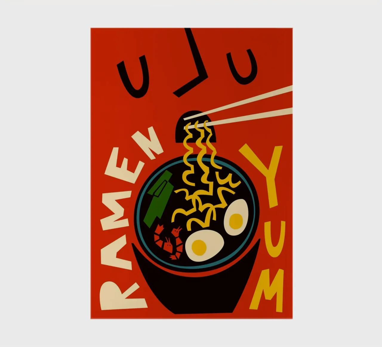 Yum Ramen notebook by Fox & Velvet