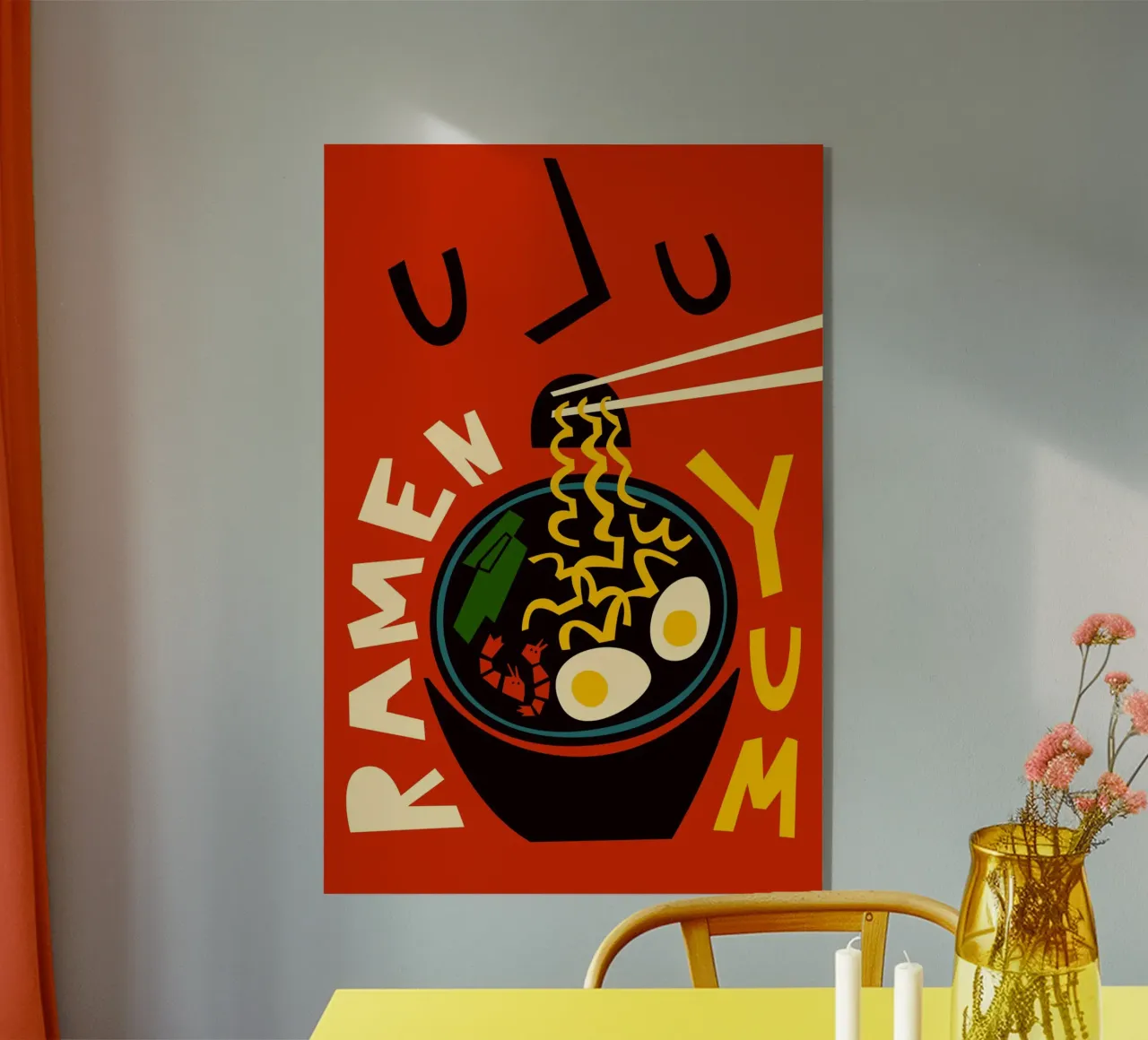 Yum Ramen plexiglass da Fox & Velvet