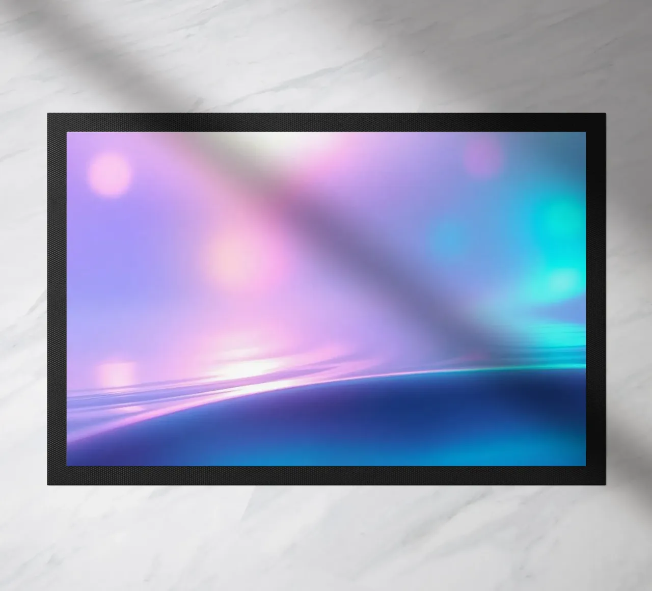 Curve morbide e pastello ed effetti di luce da sogno zerbino da DesignDoodle
