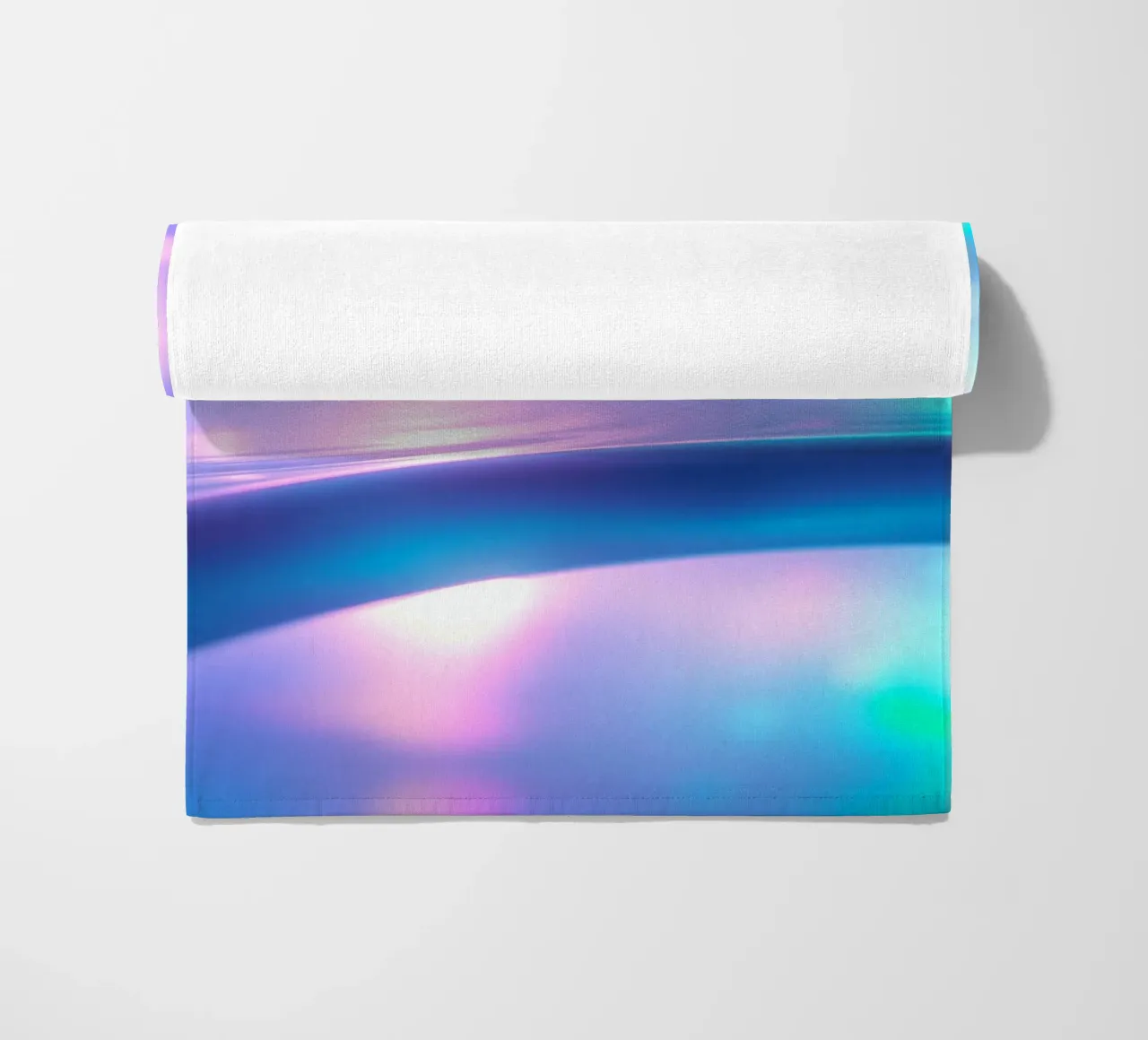 Curve morbide e pastello ed effetti di luce da sogno telo mare da DesignDoodle