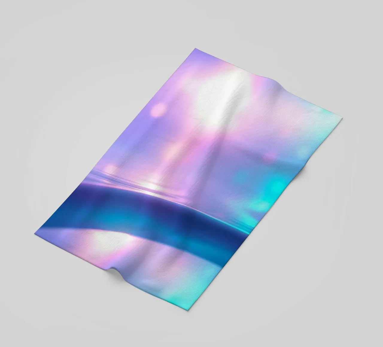 Curve morbide e pastello ed effetti di luce da sogno telo mare da DesignDoodle