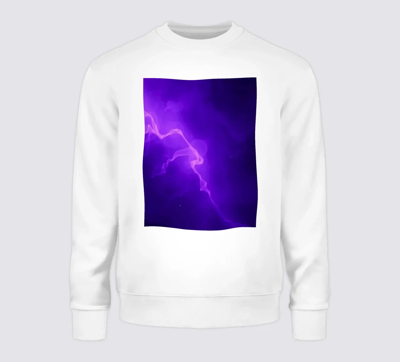 sfondo astratto viola con linee fluide felpa da DesignDoodle
