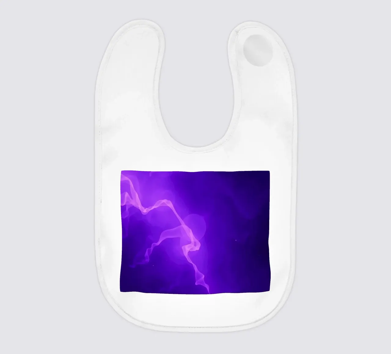 sfondo astratto viola con linee fluide bavaglino da DesignDoodle