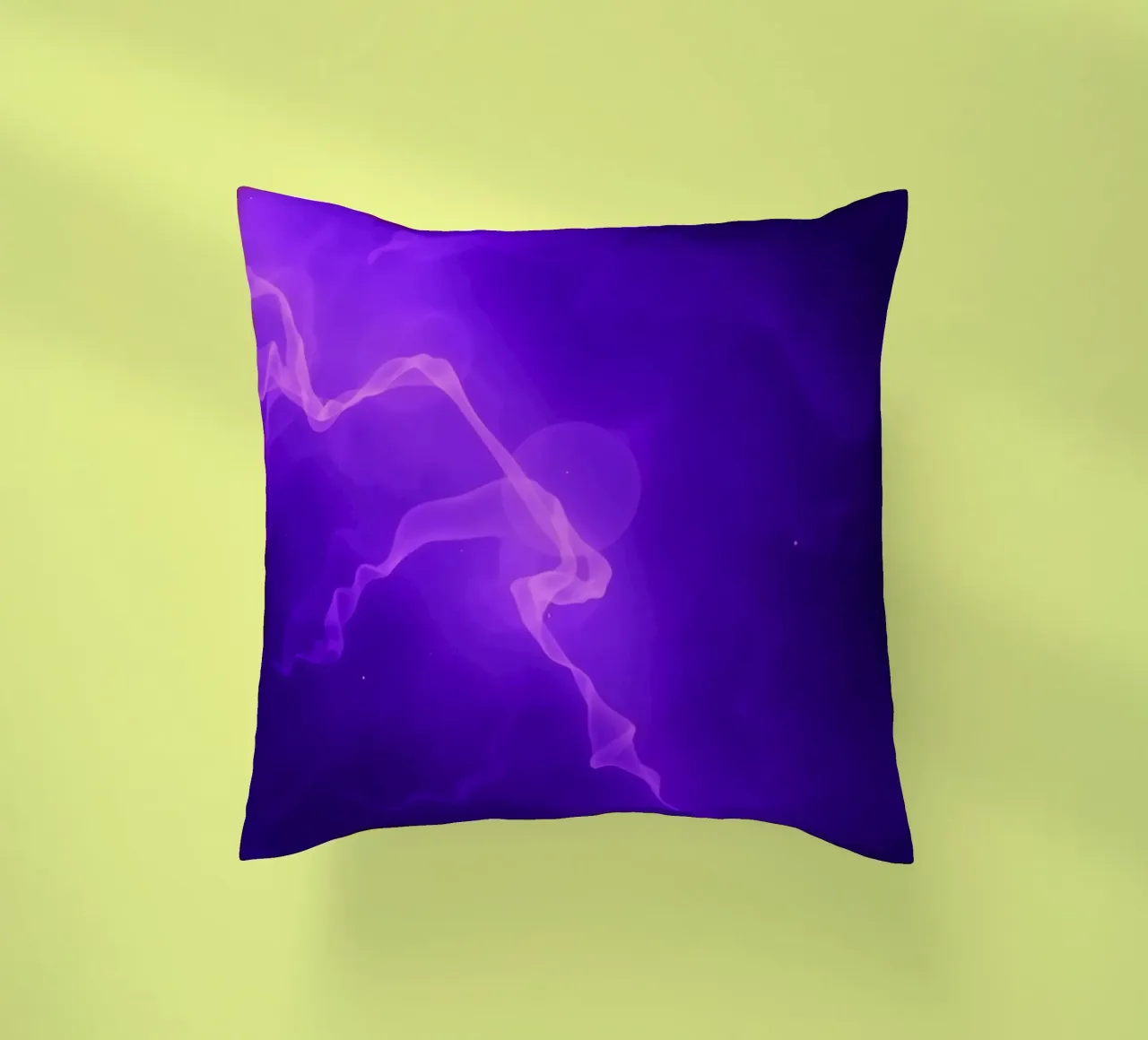 sfondo astratto viola con linee fluide cuscino da DesignDoodle