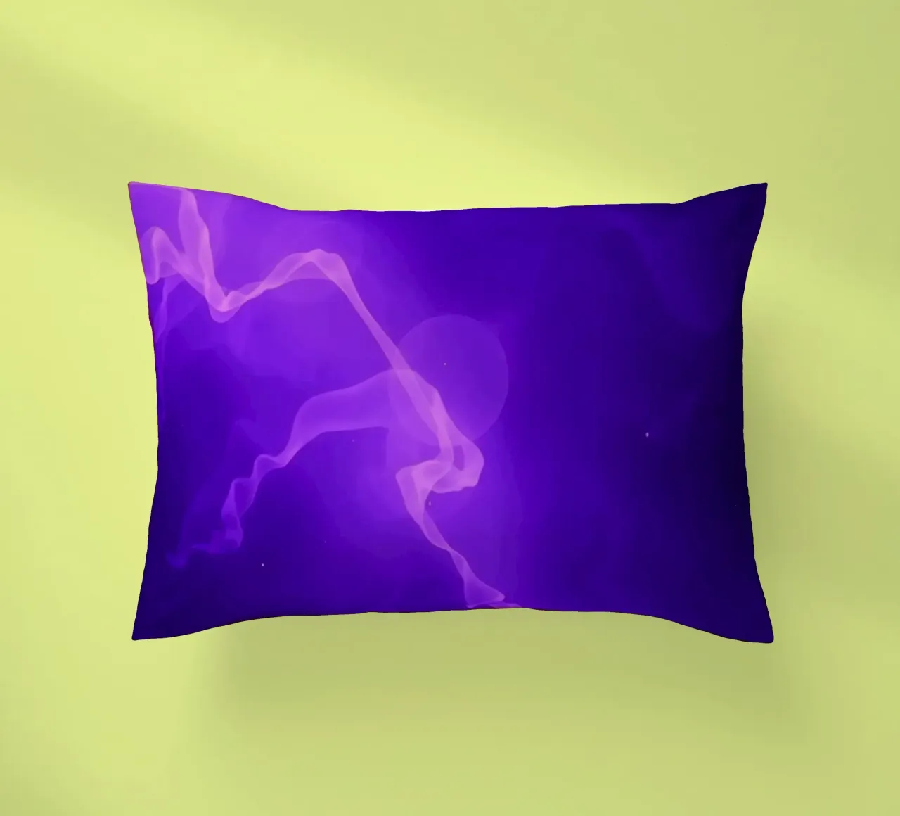 sfondo astratto viola con linee fluide cuscino da DesignDoodle