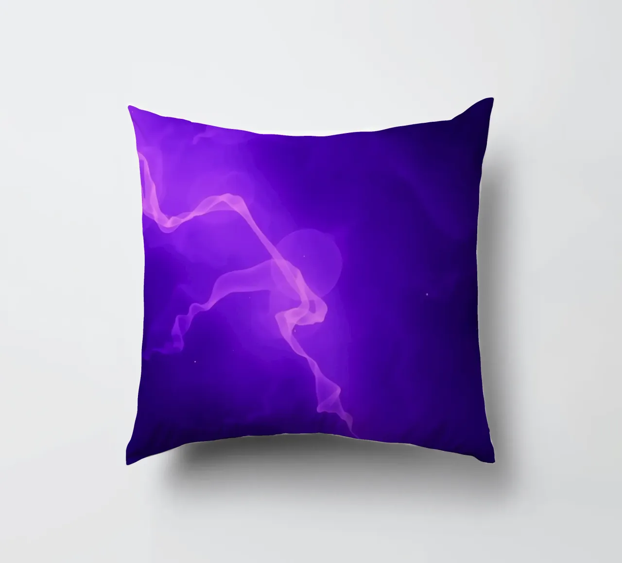 sfondo astratto viola con linee fluide cuscino da DesignDoodle