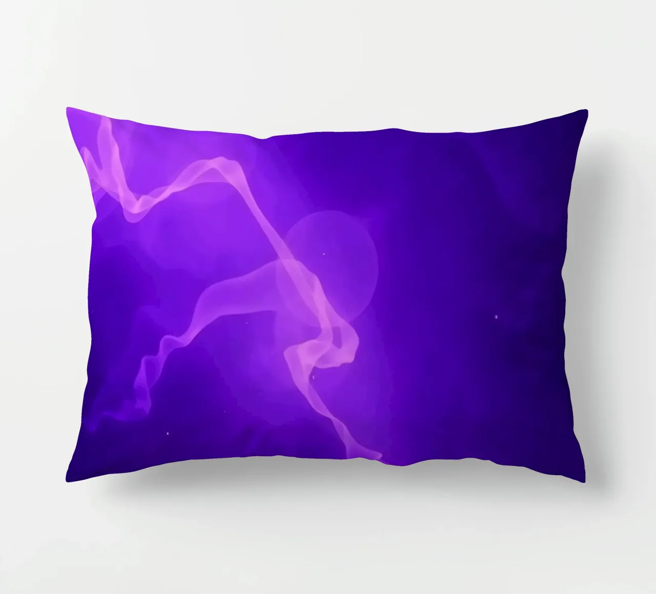 sfondo astratto viola con linee fluide cuscino da DesignDoodle