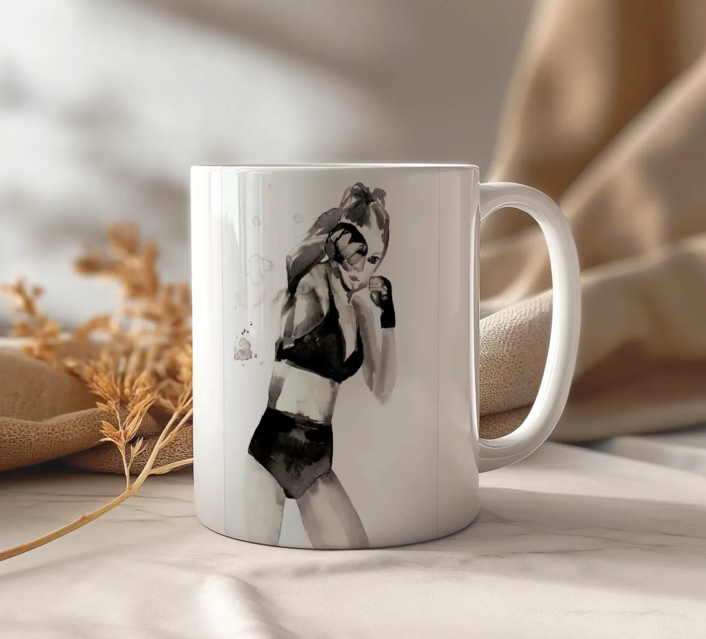 Victrix ceramic mug by Victoria Verbaan
