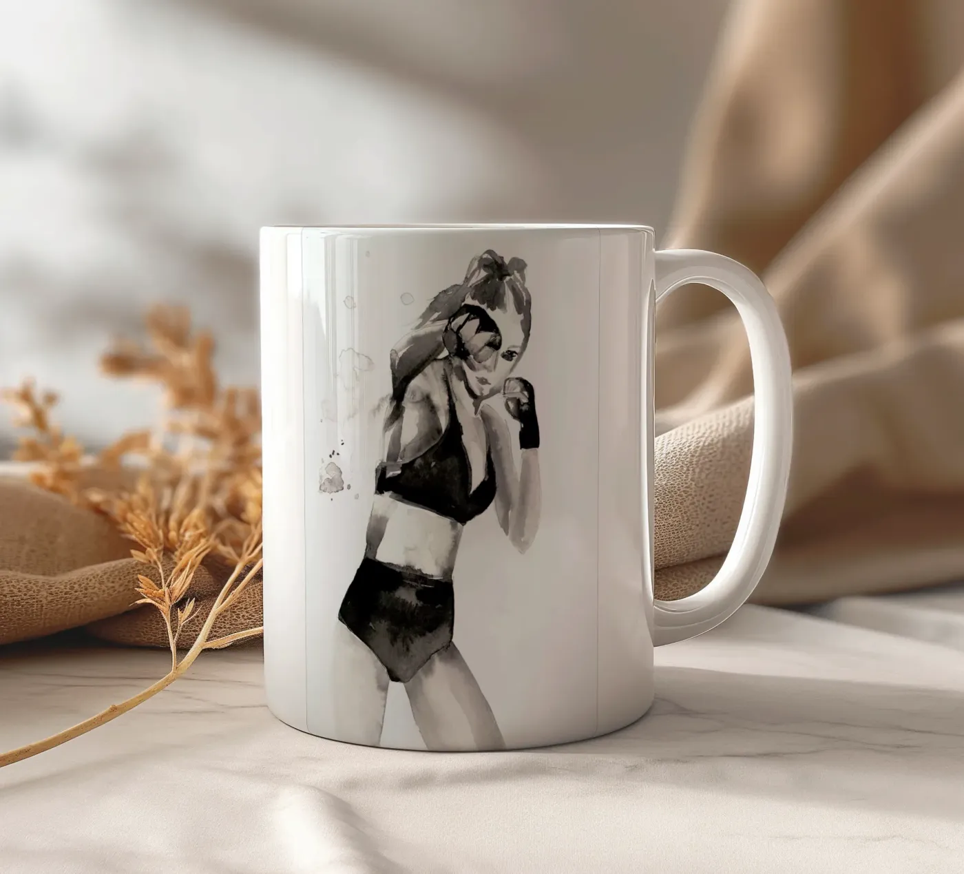 Victrix tazza in ceramica da Victoria Verbaan