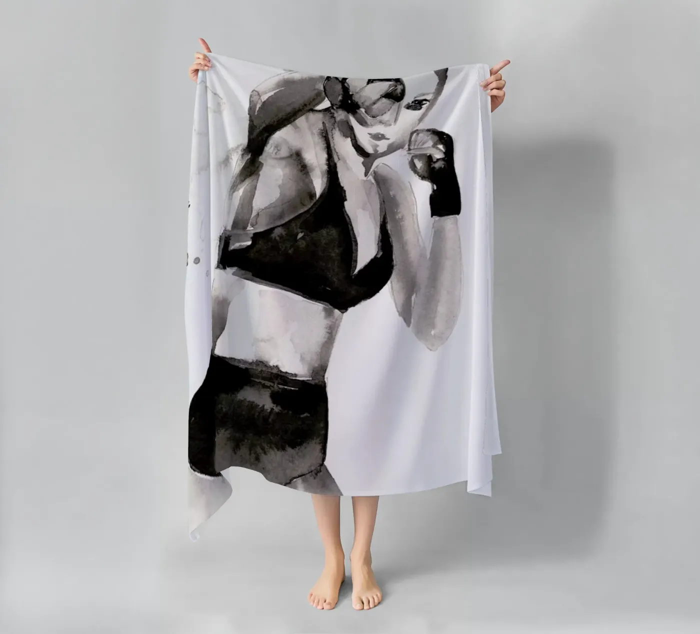 Victrix strandhanddoek van Victoria Verbaan