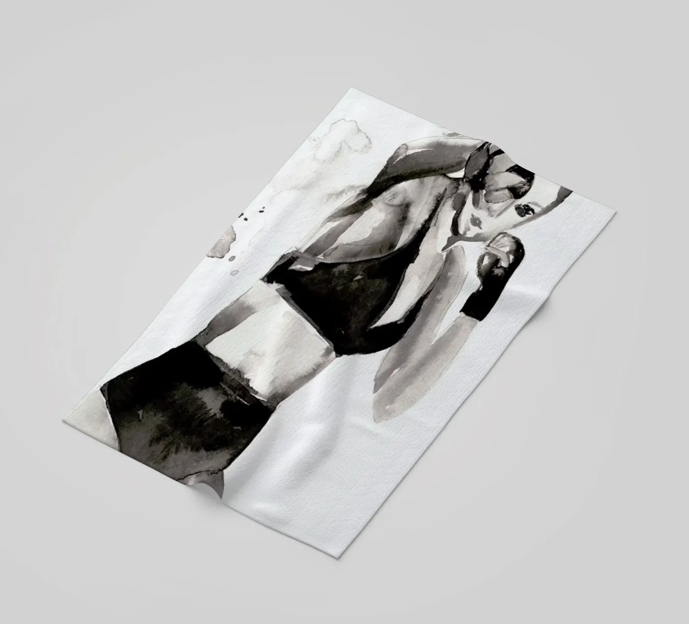 Victrix strandhanddoek van Victoria Verbaan