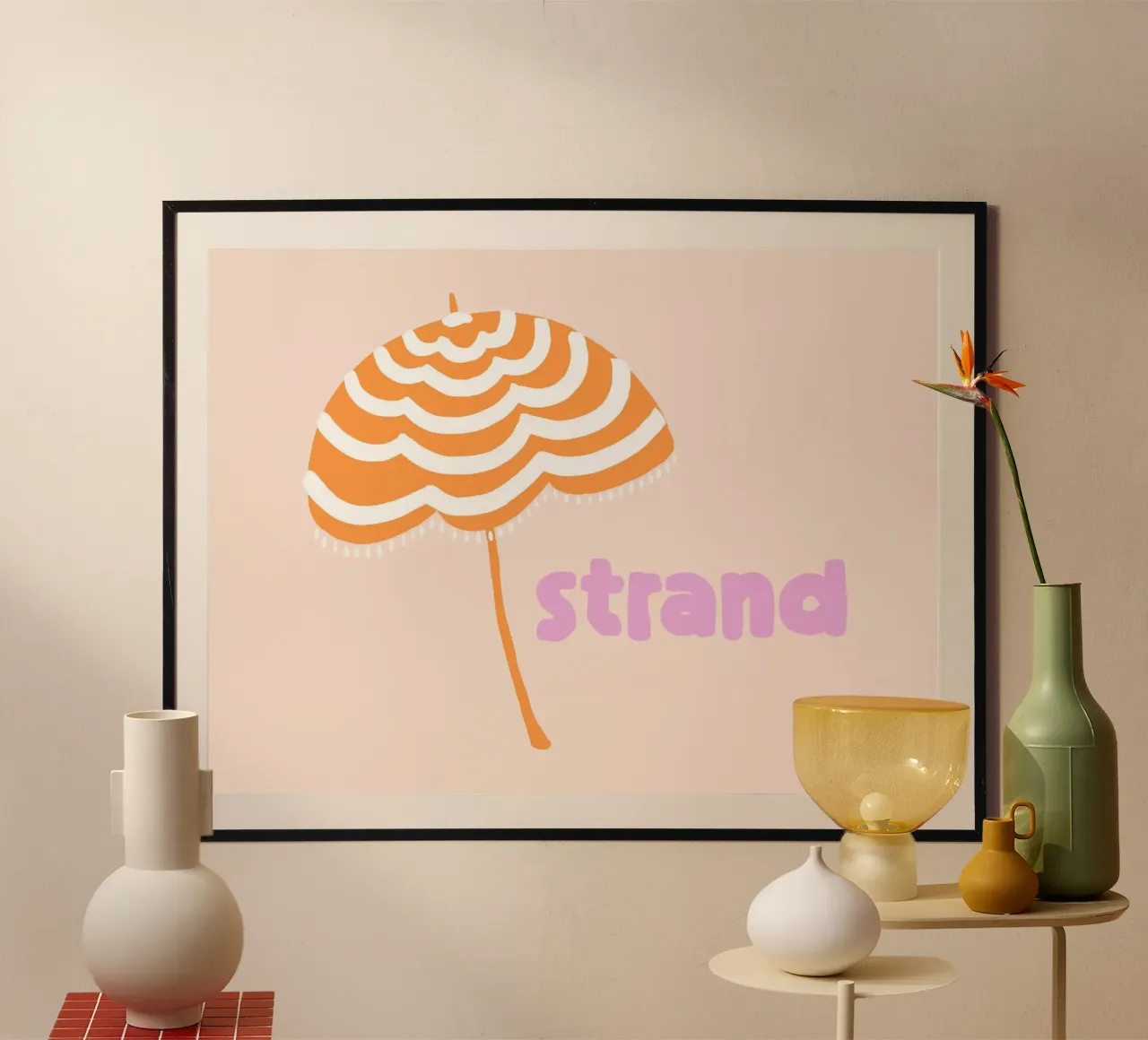 Filo poster con telaio in legno da All Colours
