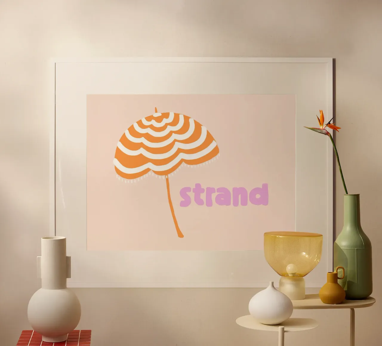 Filo poster con telaio in legno da All Colours