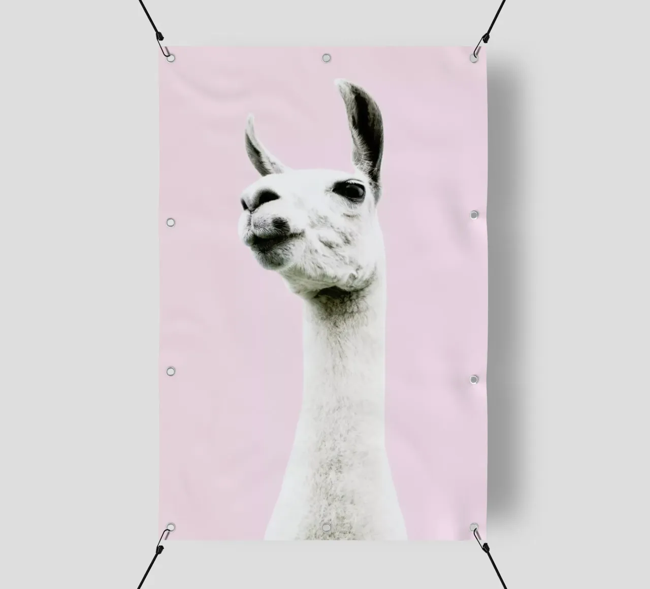 Pink Llama telo in pvc da Victoria Frost
