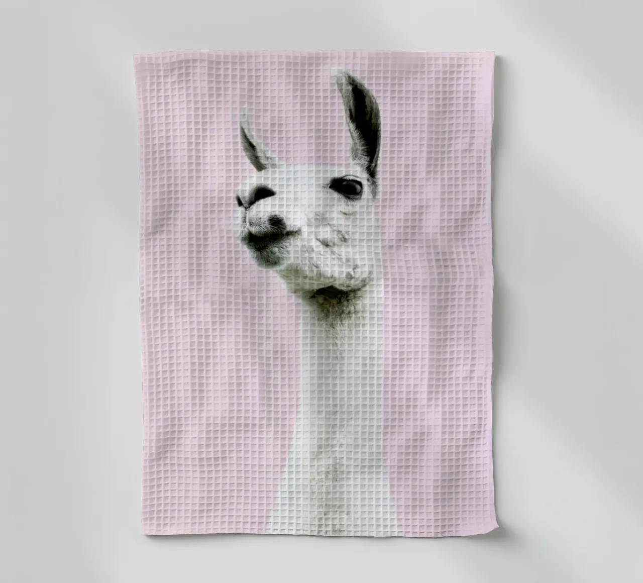 Pink Llama canovaccio da cucina da Victoria Frost