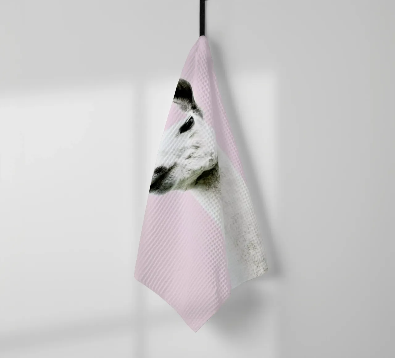 Pink Llama canovaccio da cucina da Victoria Frost