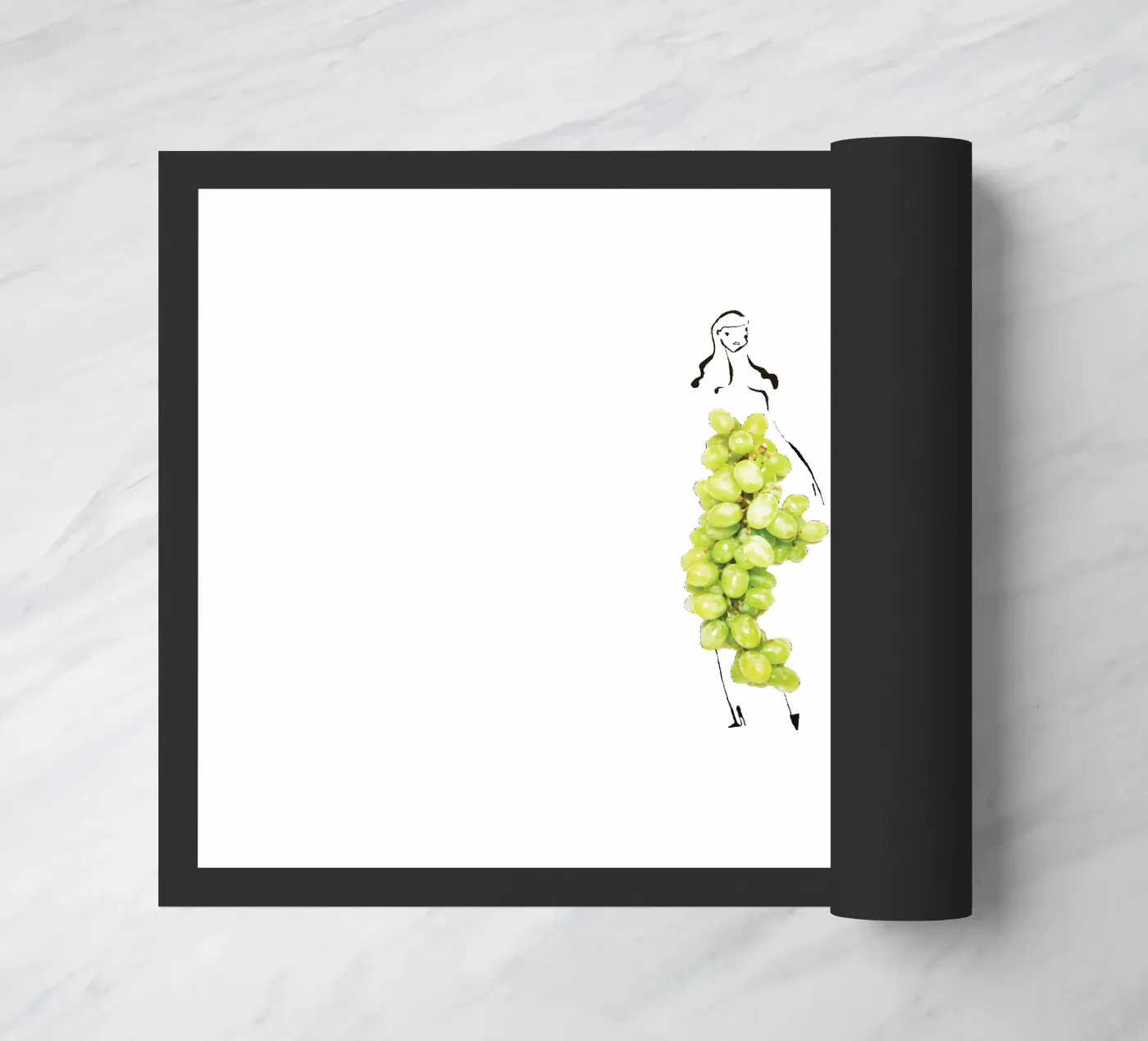 Vino doormat by Gretchen Roehrs