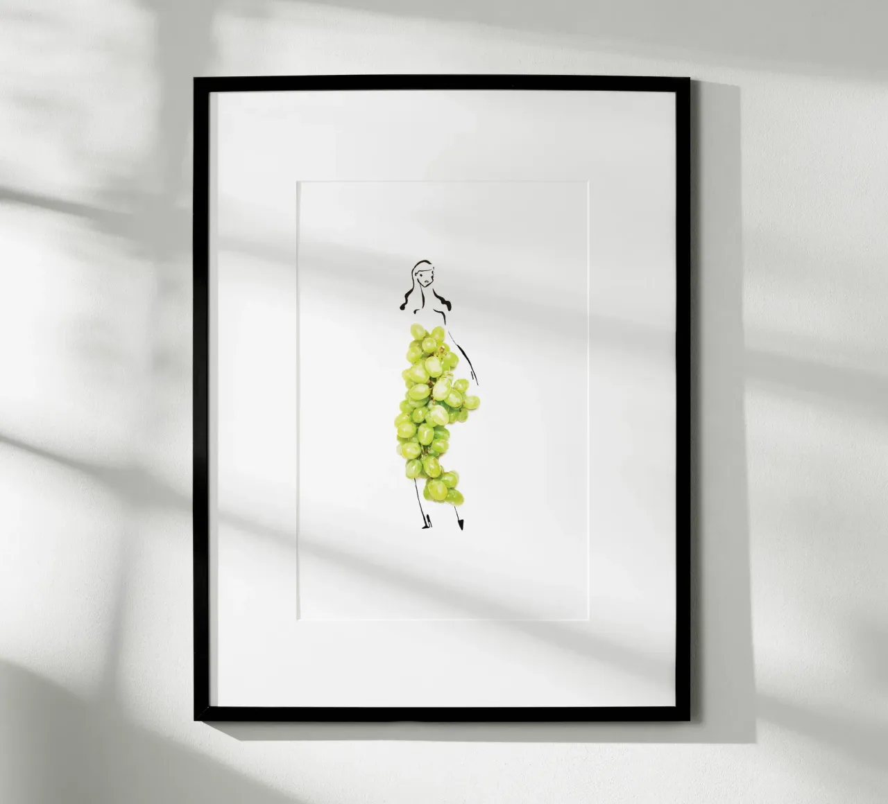 Vino poster con telaio in plastica da Gretchen Roehrs