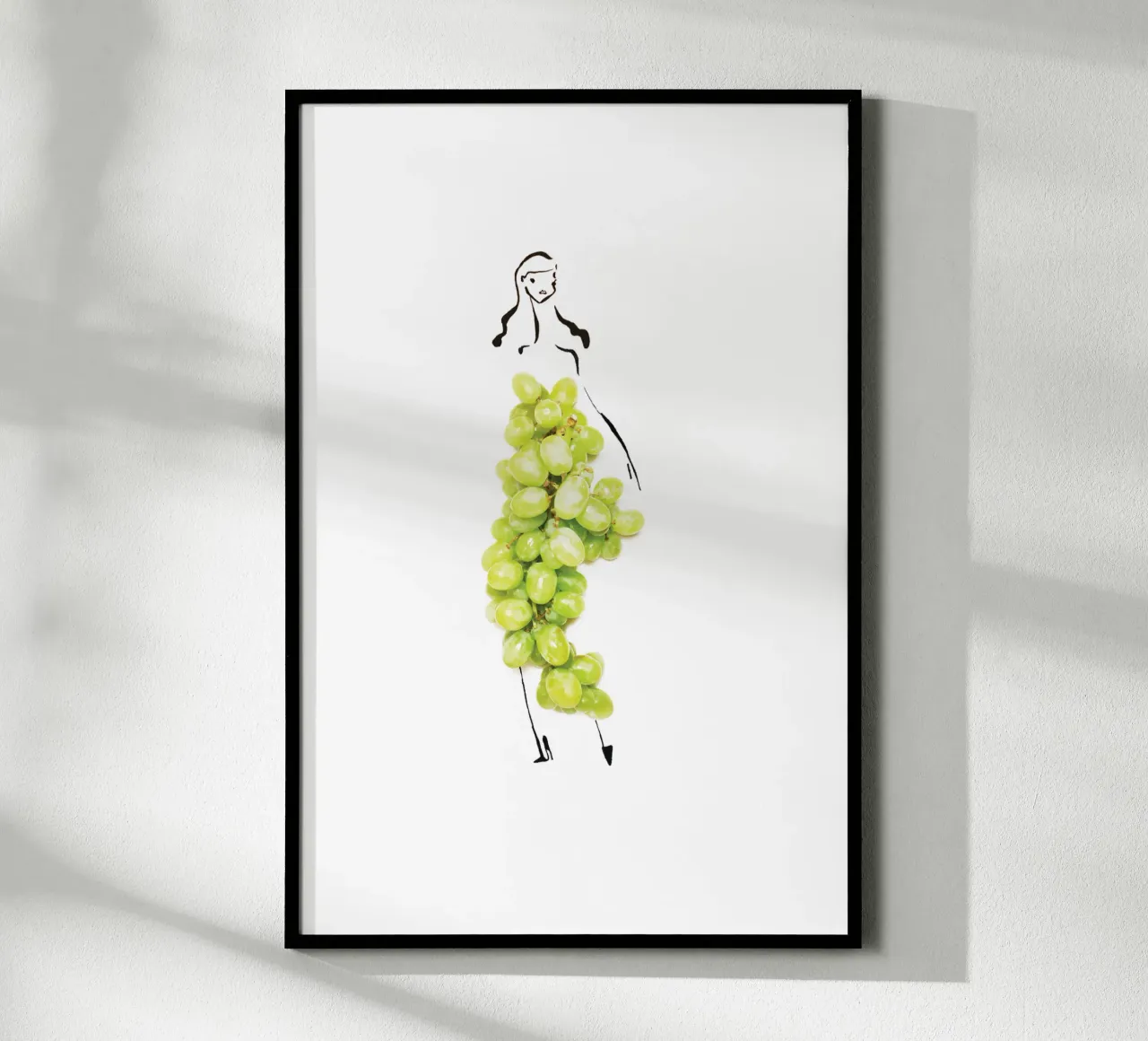 Vino poster con telaio in plastica da Gretchen Roehrs