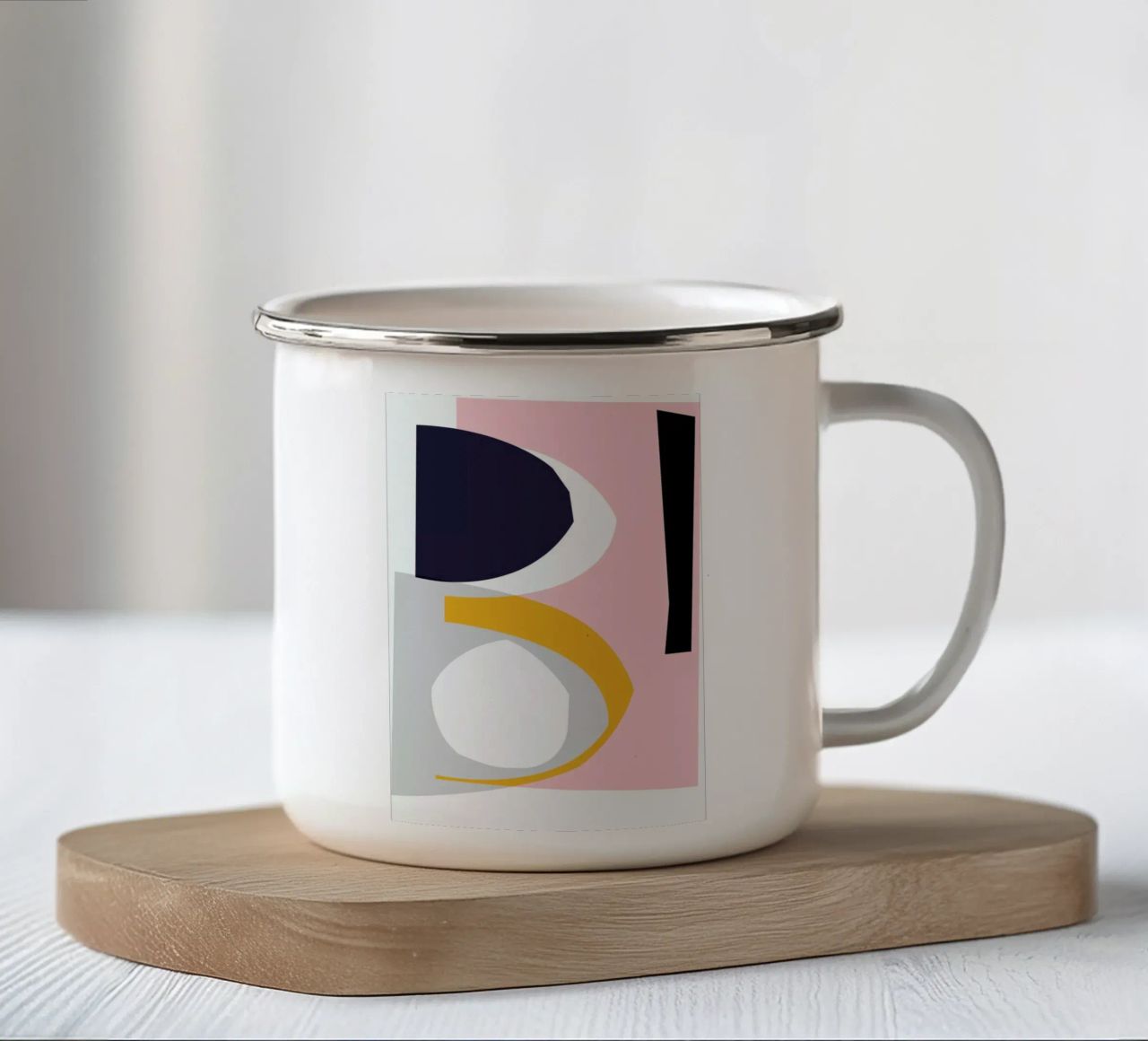 Form 1 tazza in smalto da Jonathan Lawes