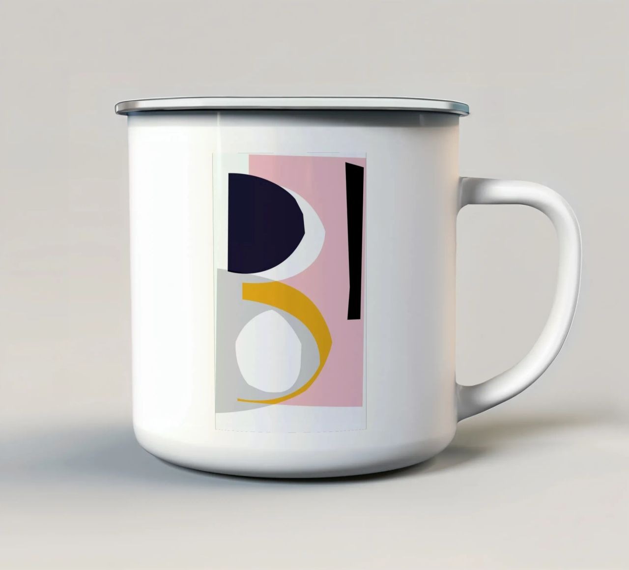 Form 1 tazza in smalto da Jonathan Lawes