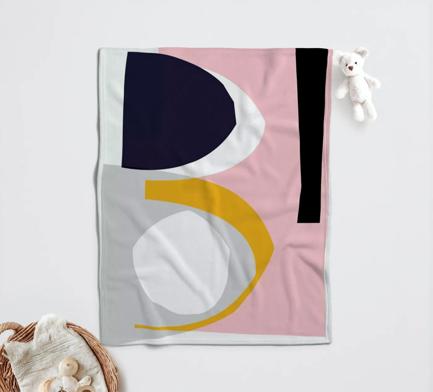 Form 1 Fleecedecke von Jonathan Lawes