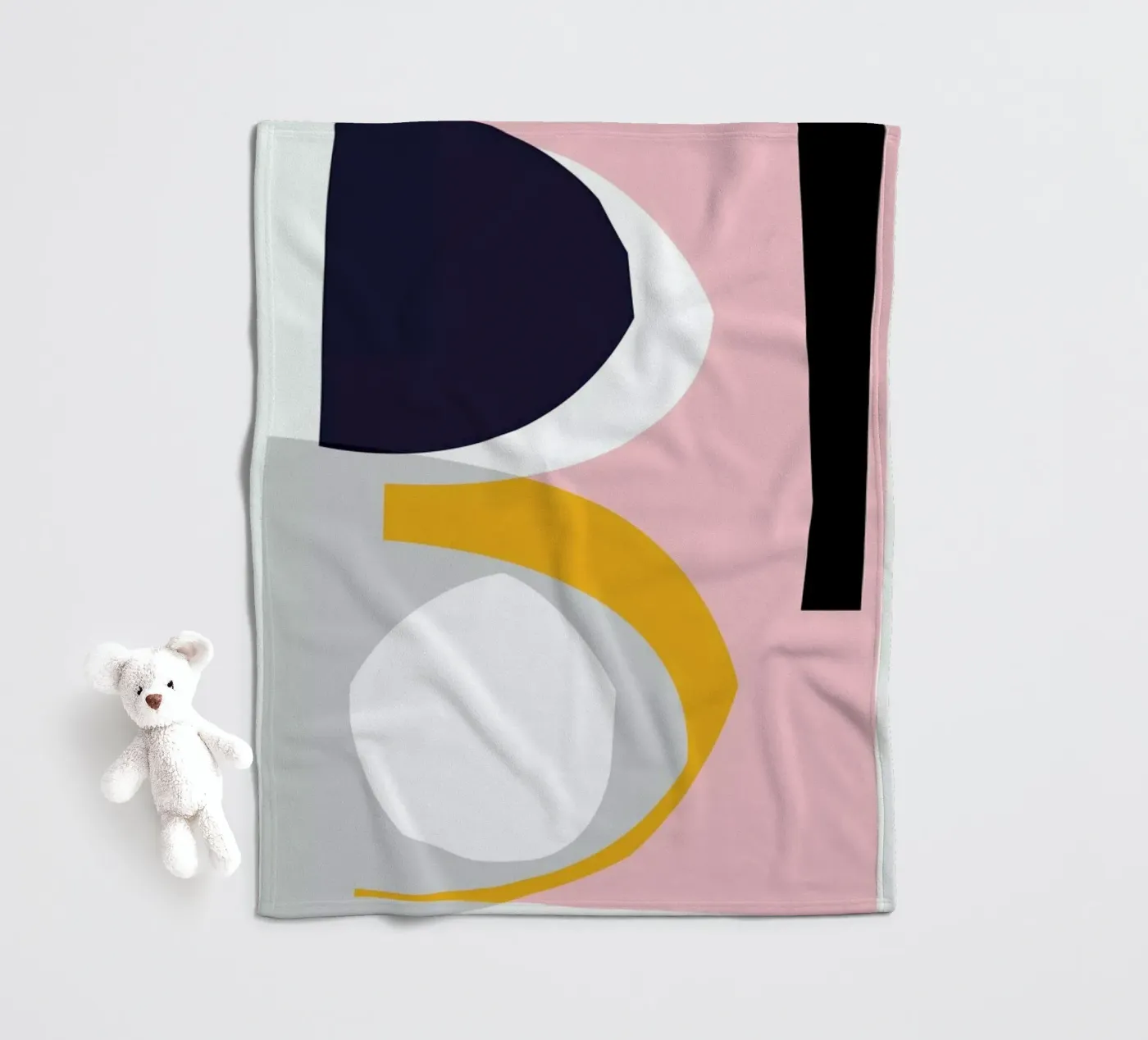Form 1 Fleecedecke von Jonathan Lawes