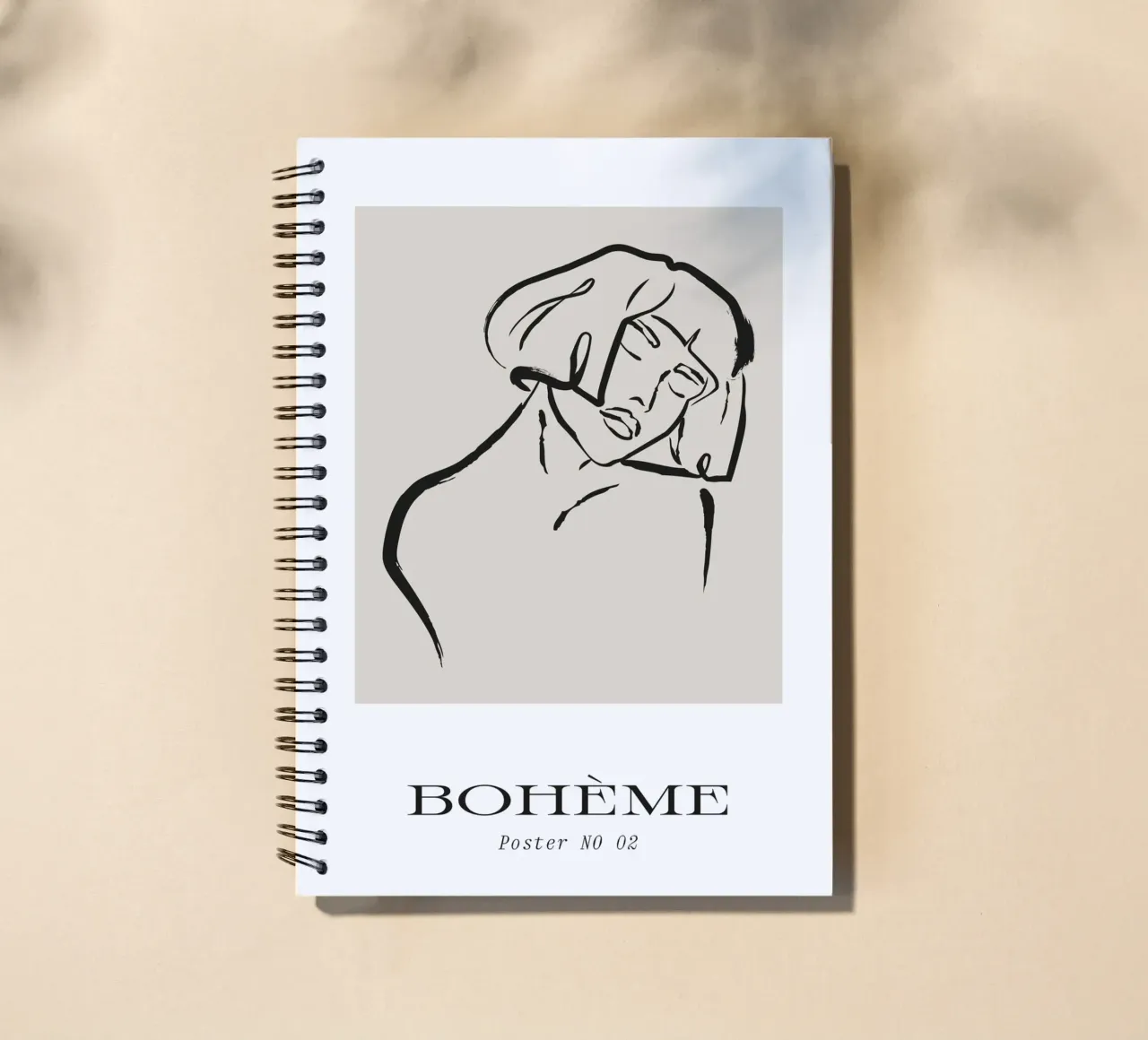 Bohemian Collection No 02 spiral notebook by treechild