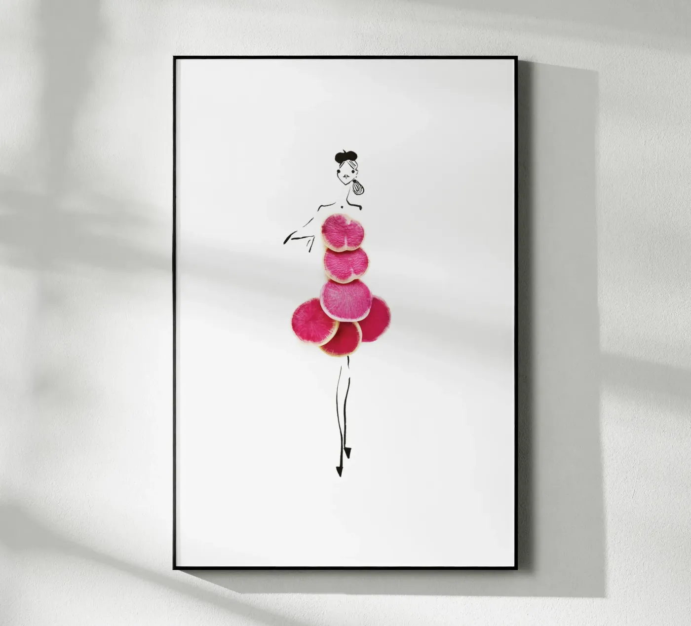 Watermelon Radish plexiglass da Gretchen Roehrs