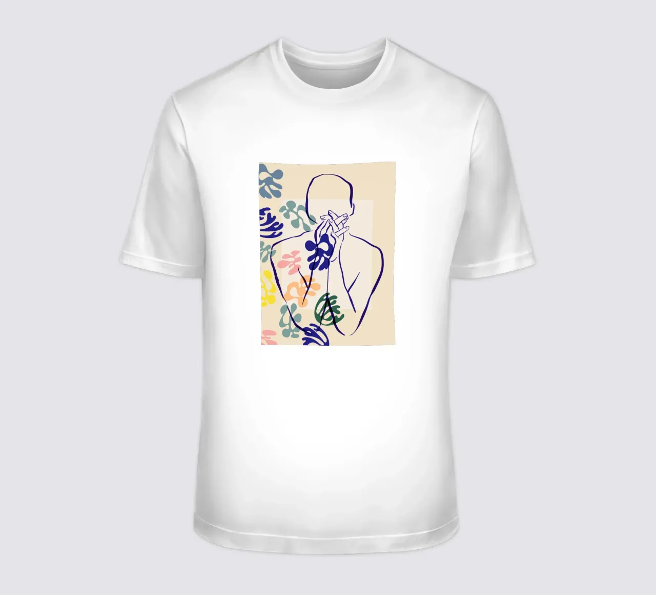 Figural Bloom No 01 t-shirt da treechild