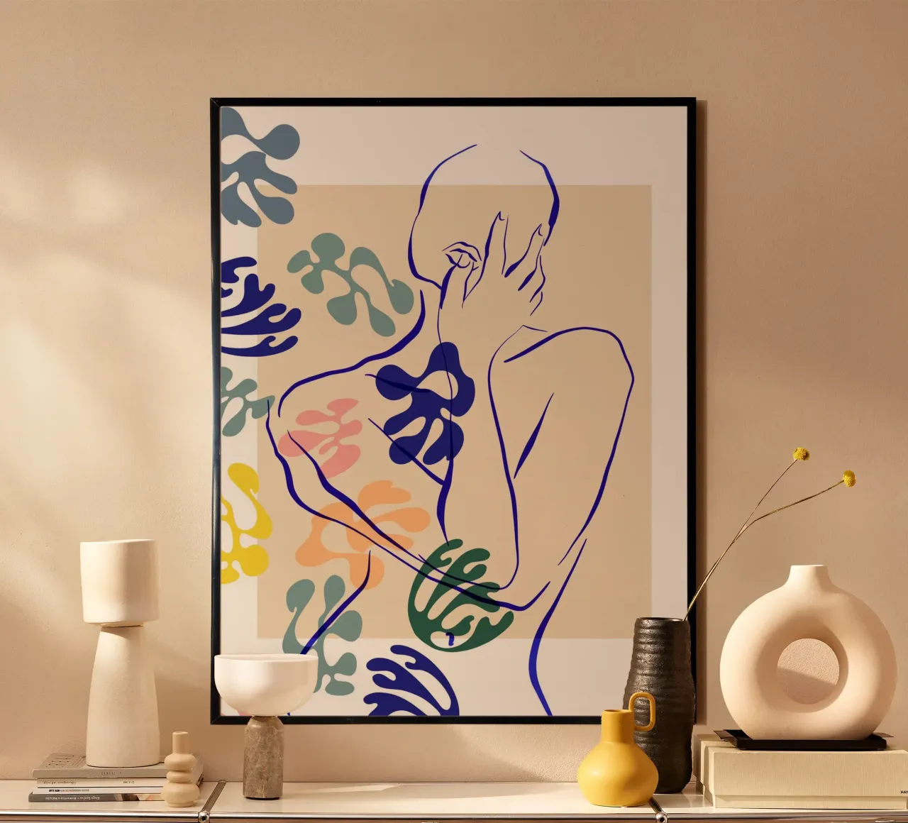 Figural Bloom No 02 poster da treechild