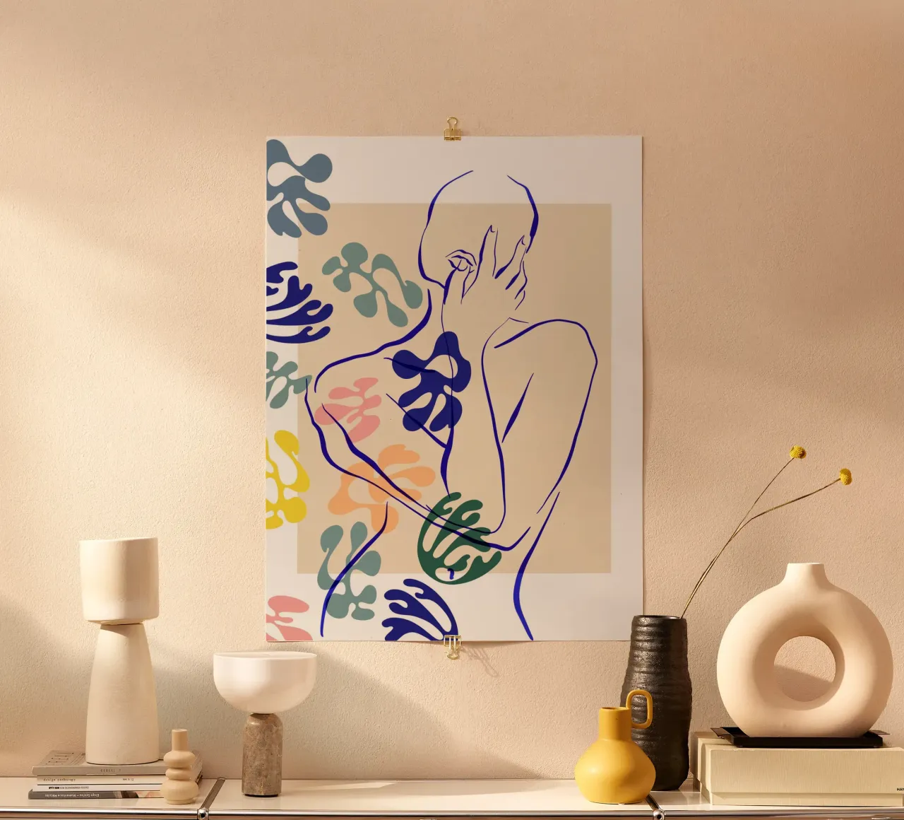 Figural Bloom No 02 poster da treechild